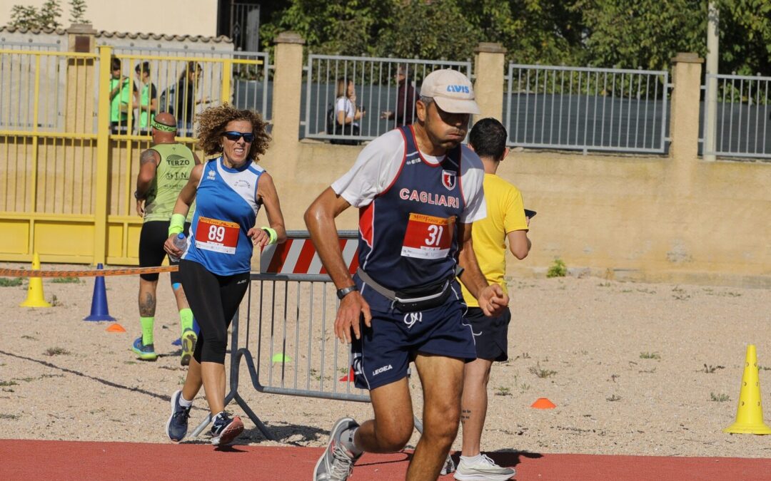 Bene Maria Paola Mascia alla 5^  MARAFRAUS 2024 –  8 km – di Guasila 3/11/2024